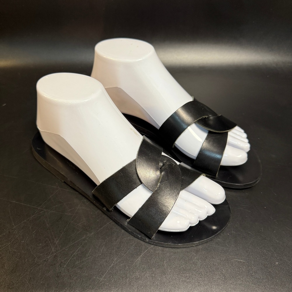 Ancient Greek Sandals Black Women's Sandals